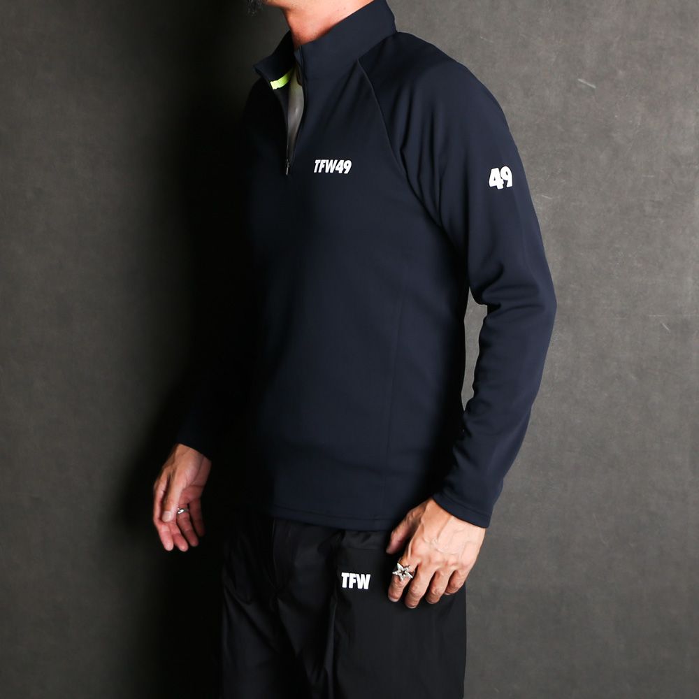 TFW49 - HALF ZIP L/S / ハーフジップ ロングスリーブ / T102320008