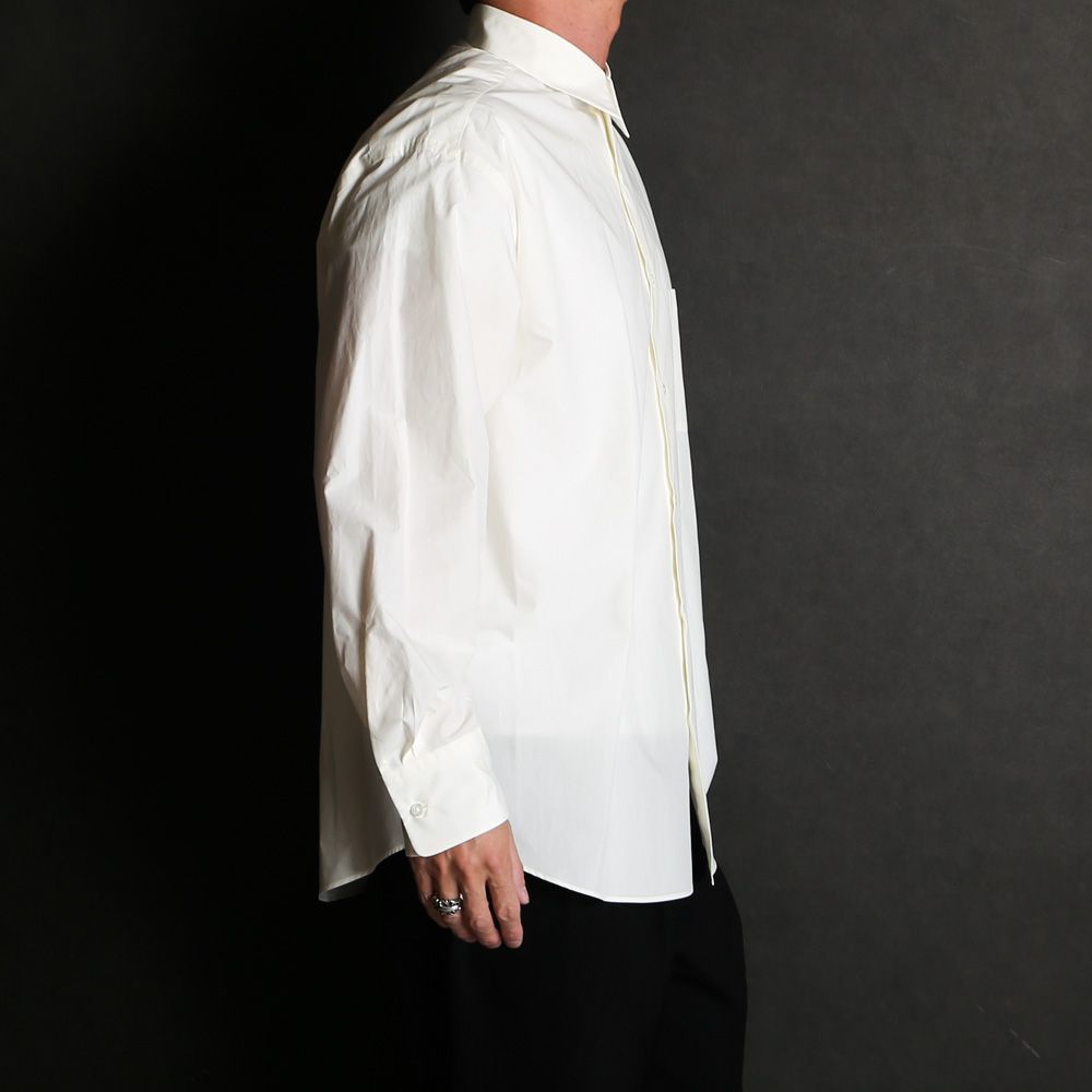 MARKAWARE - COMFORT FIT SHIRT - IVORY / オーガニックGIZA80/1タイプ