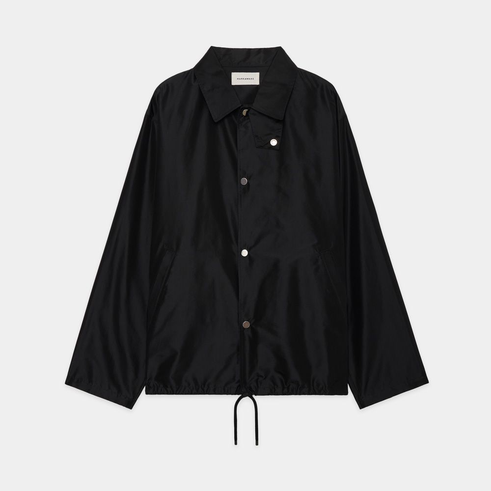 MARKAWARE - 【ラスト1点-サイズ2】 COACH JACKET Ⅲ - BLACK / シルク