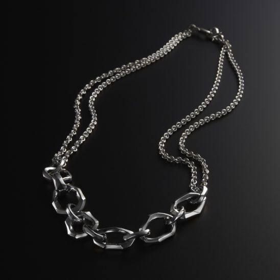GARNI - Crockery Mix Chain Necklace / クロッケリー ミックス