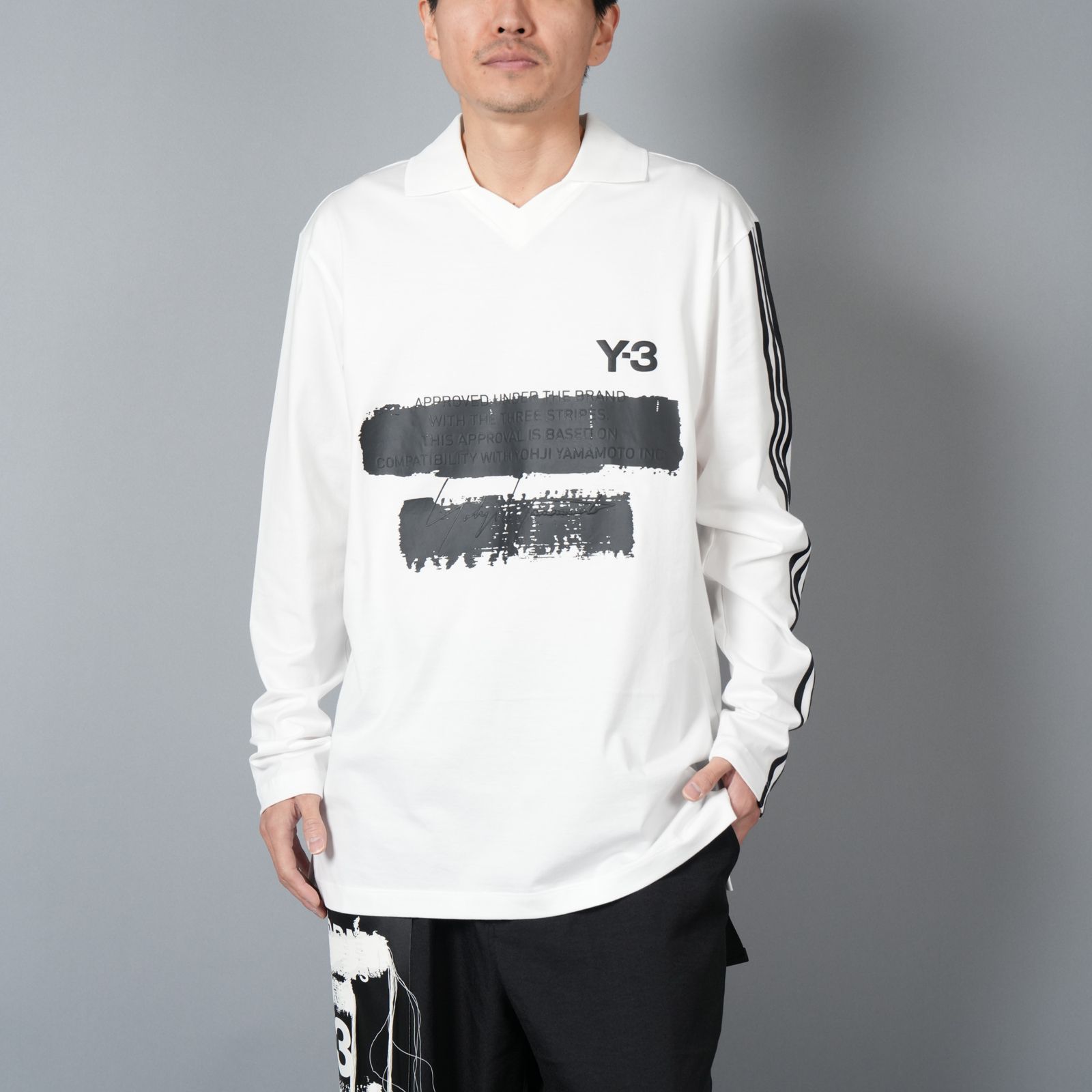 Y-3 - U GFX LOGO LS T / ユニセックス グラフィックス ロングスリーブ