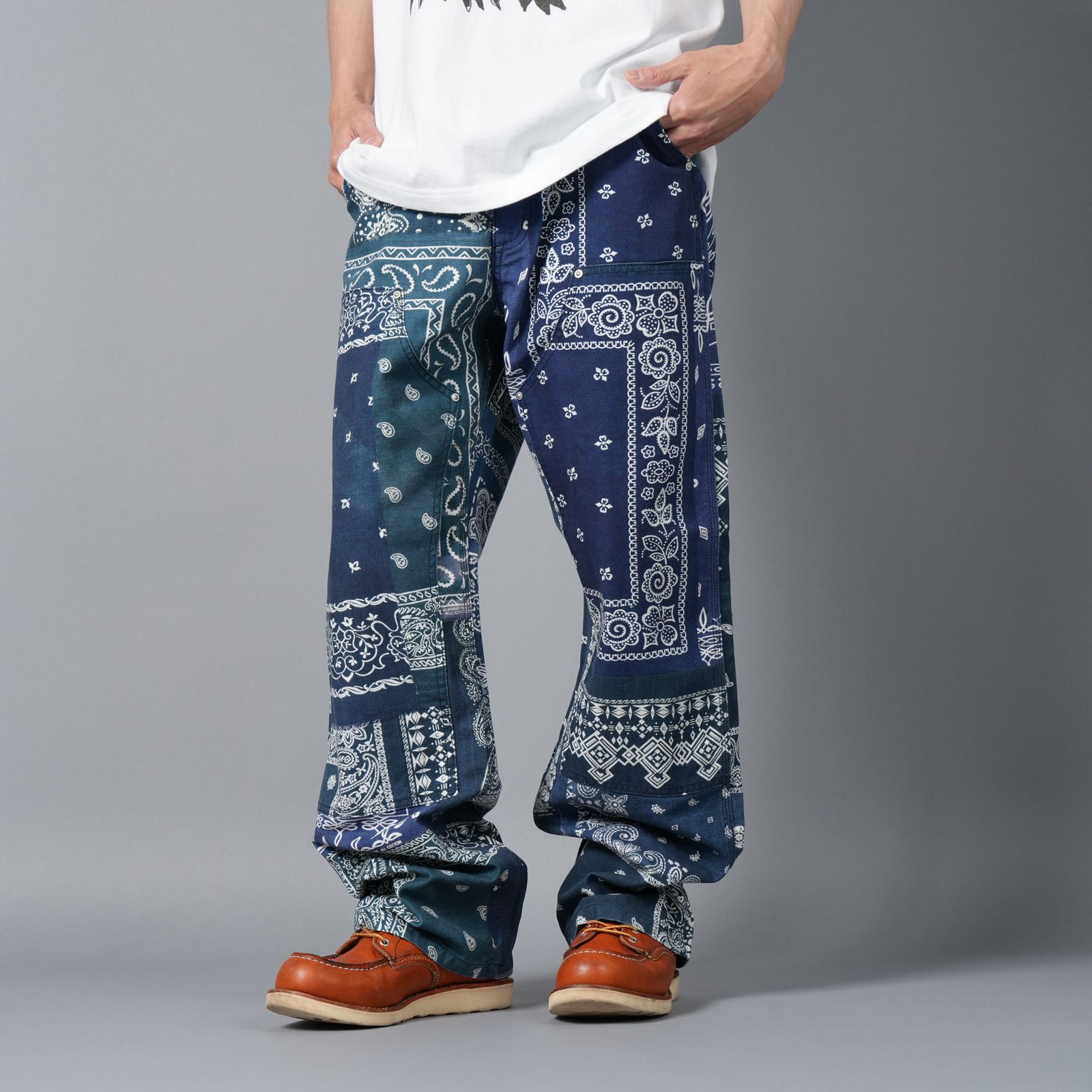 MIYAGIHIDETAKA - 【ラスト1点】Bandana pants / バンダナパンツ