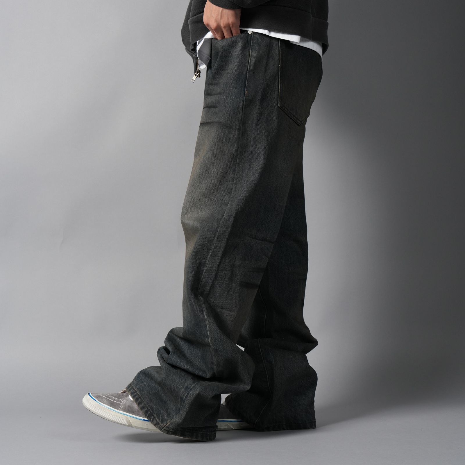 Basketcase - LAX, straight cut denim (junkyard) / デニムパンツ