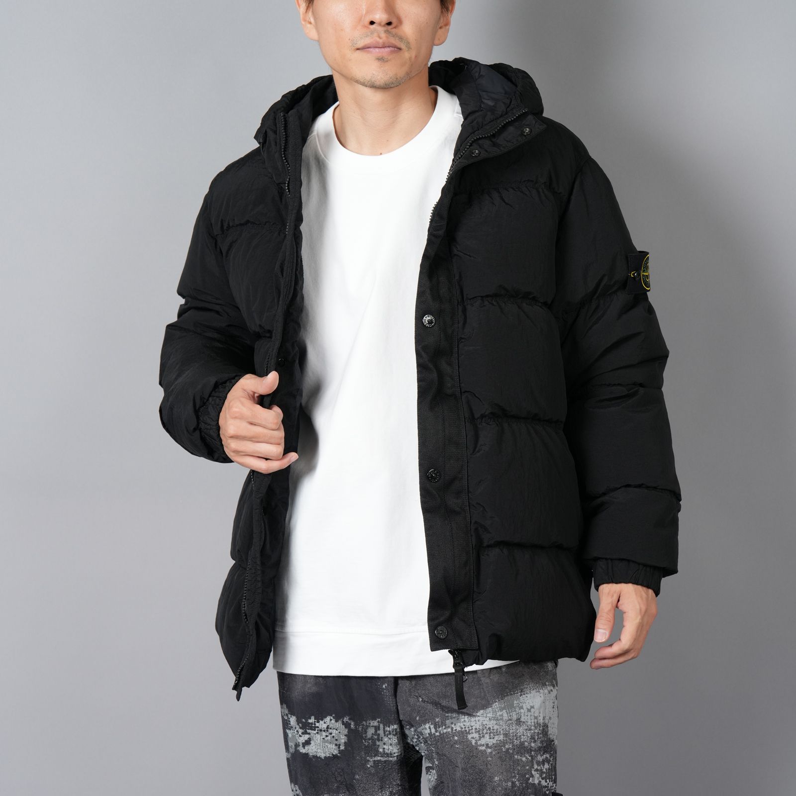 STONE ISLAND - 【ラスト1点】41419 NYLON METAL IN ECONYL® / ダウン