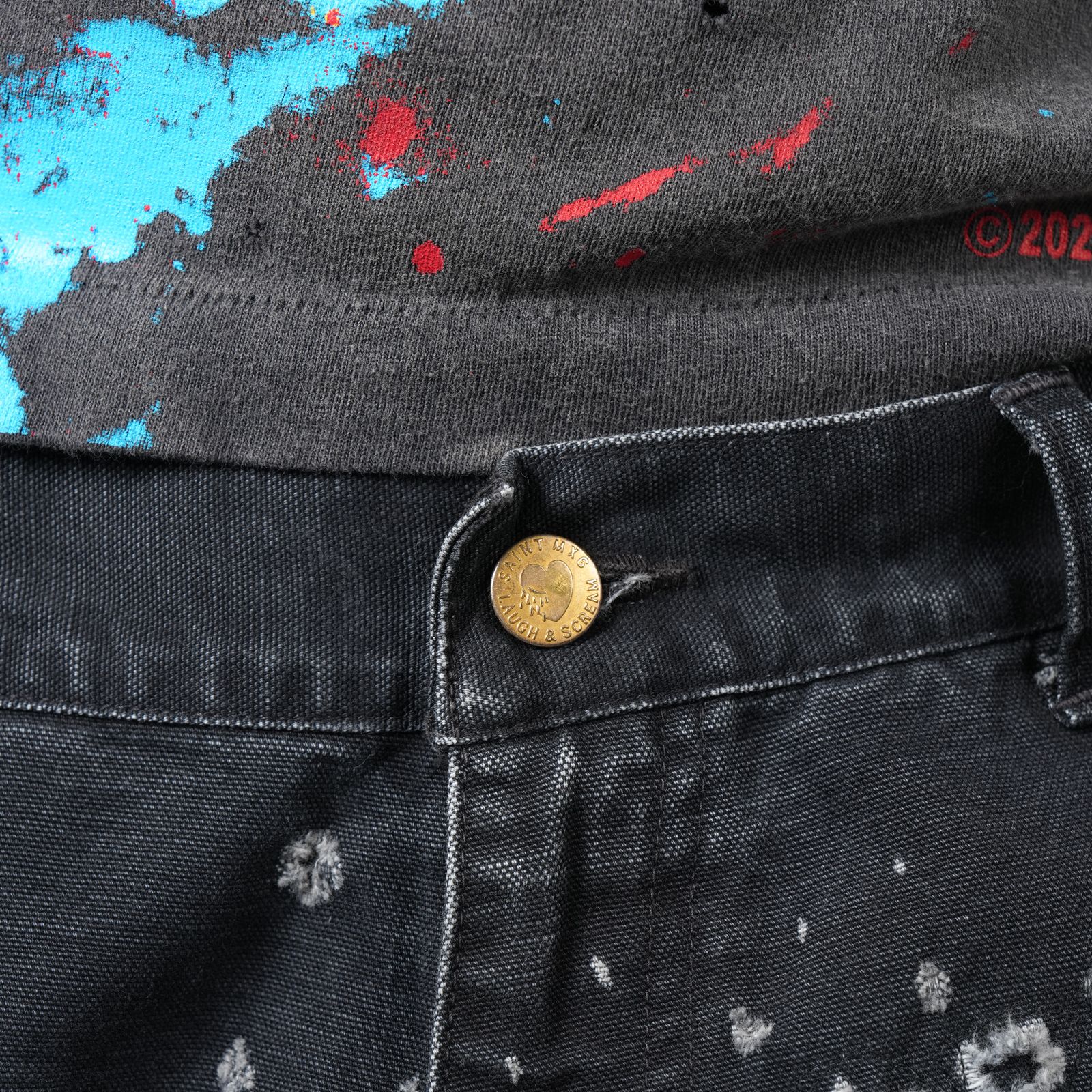 SAINT M×××××× - 【残りわずか】SM-YS1-0000-067 / DOUBLE KNEE / DACK