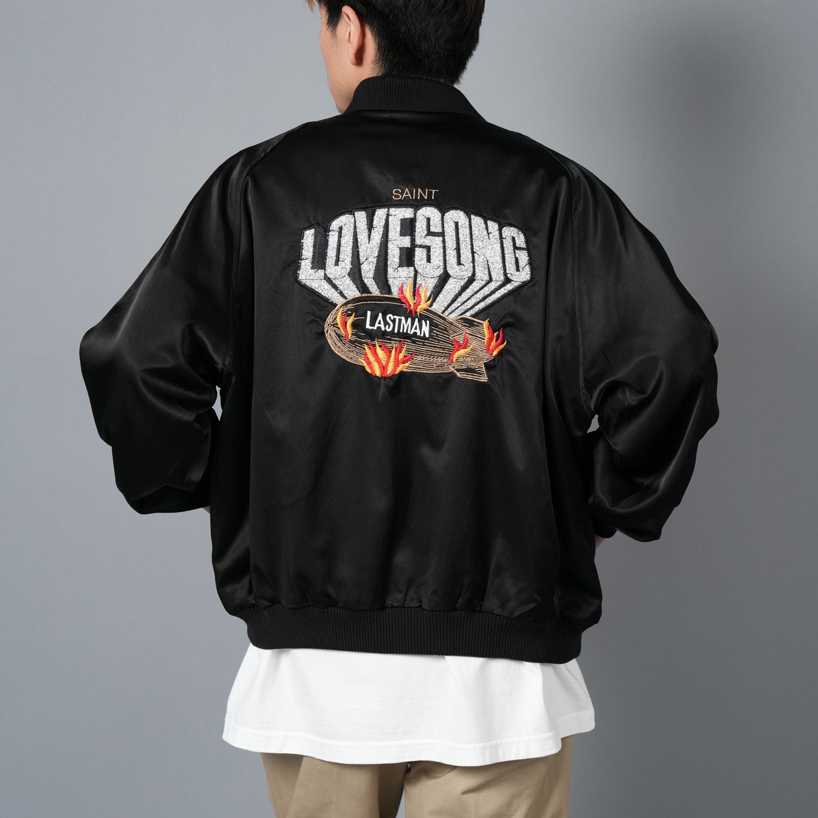 SAINT M×××××× - 【ラスト1点】【コラボ】SM-HR8-0000-C32 / LM_SATIN