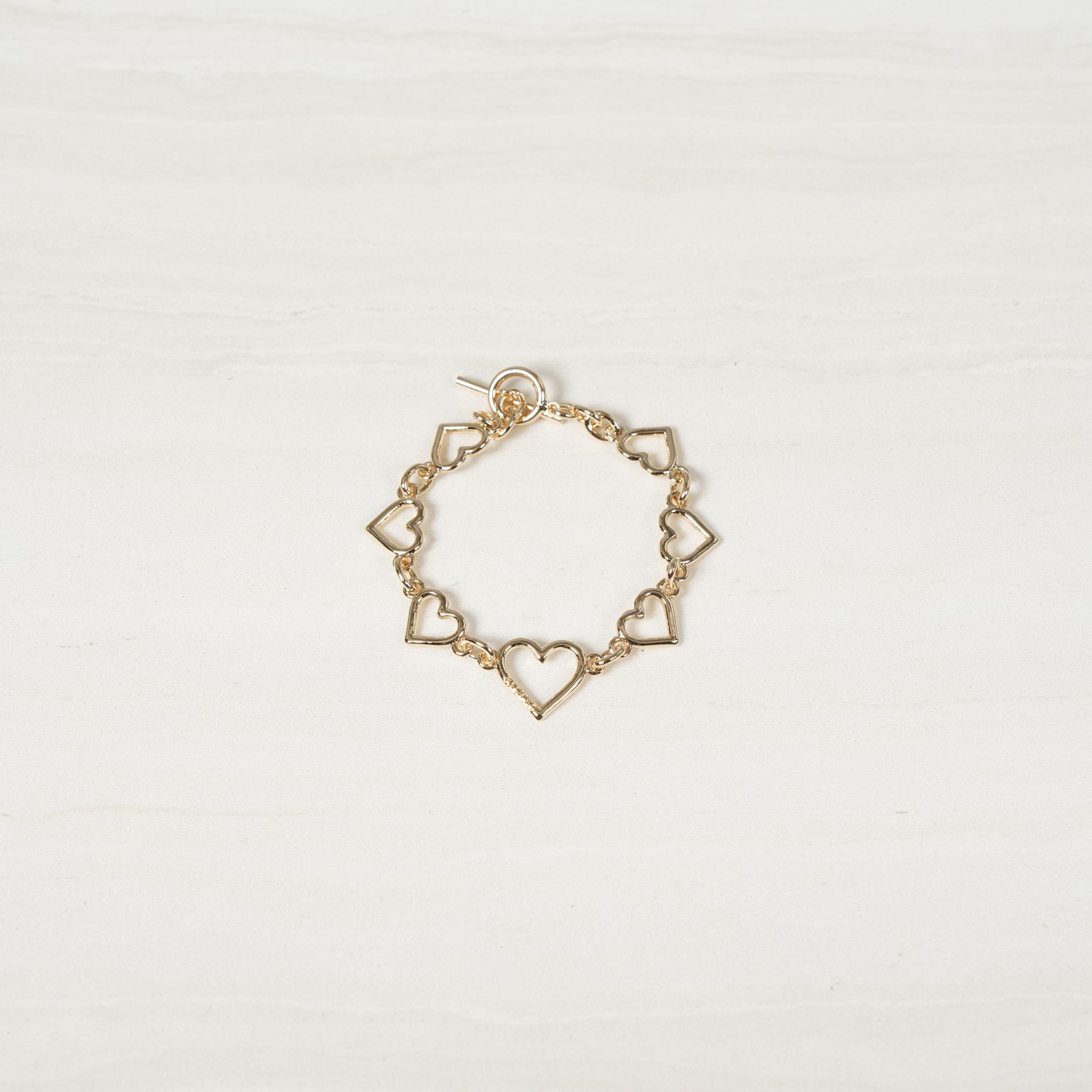 BASICKS - 【ラスト1点】Heart Shaped Bracelet / ブレスレット