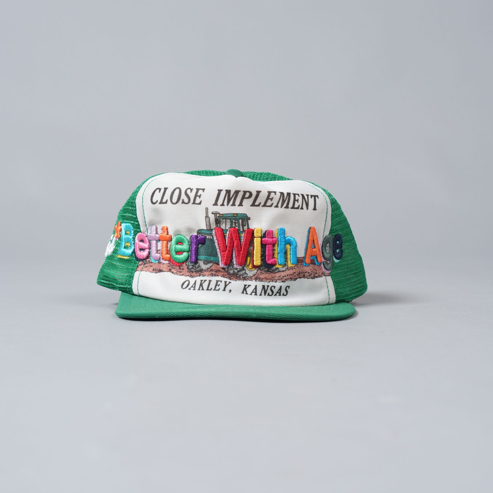 Better With Age - WTH is BWA Hat / メッシュキャップ (グリーン