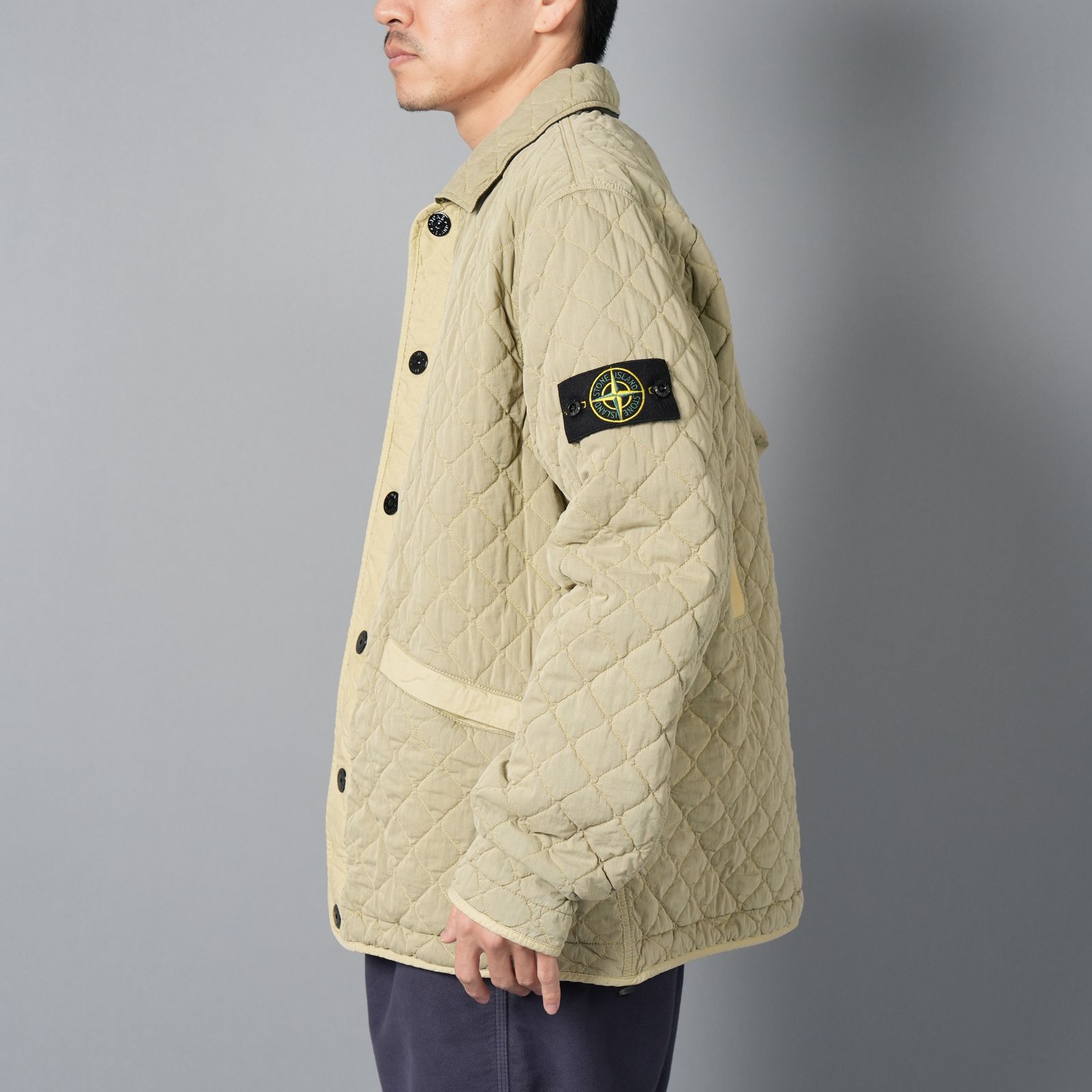 STONE ISLAND - 【ラスト1点】Q0933 / 50 FILI QUILTED-TC