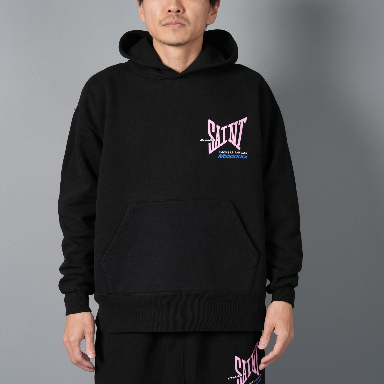 SAINT M×××××× - 【ラスト1点】SM-HR8-0000-047 / HOODIE / RIBON