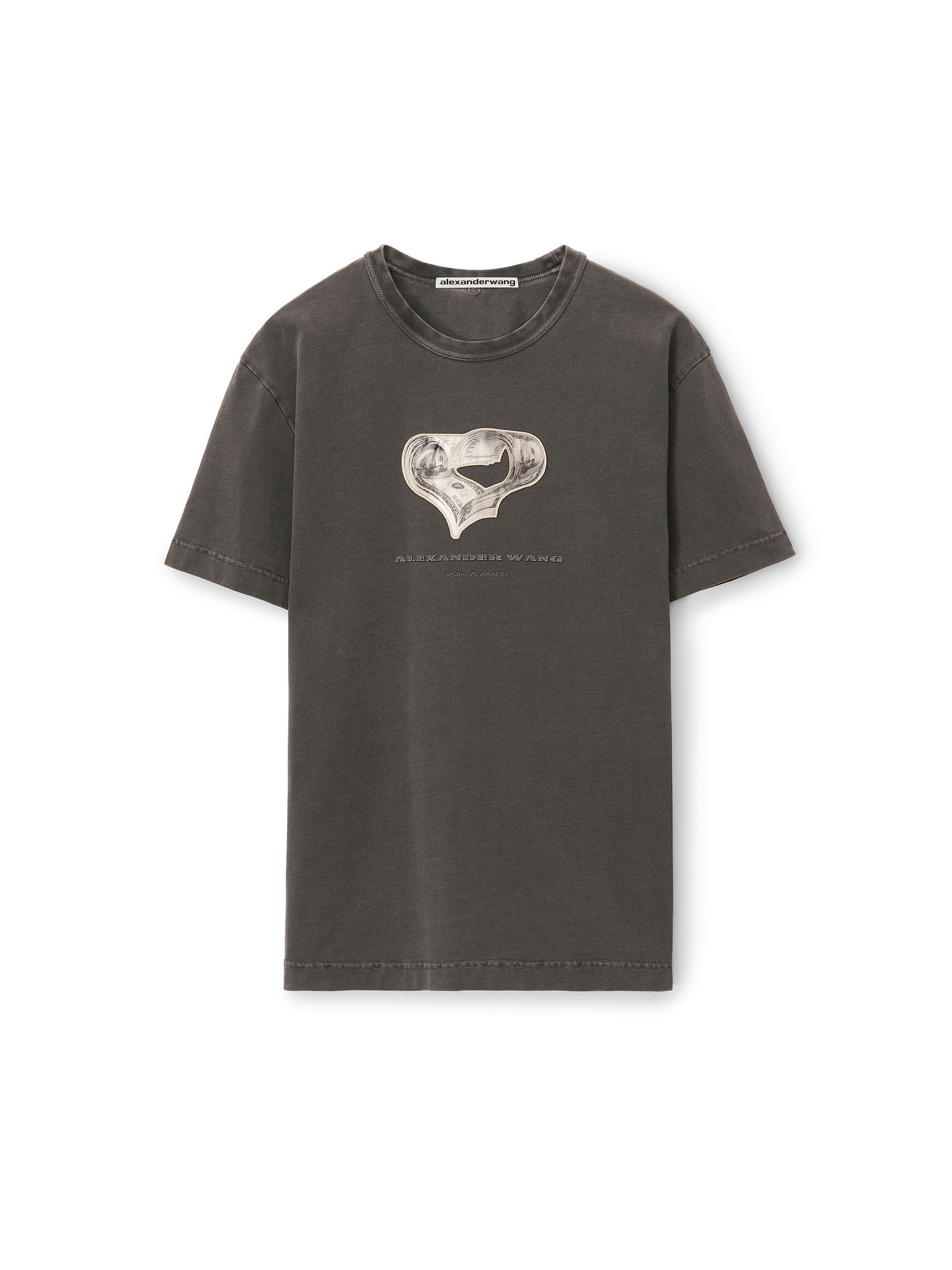 alexander wang - 【ラスト1点】 SHORT SLEEVE TEE WITH MONEY HEART
