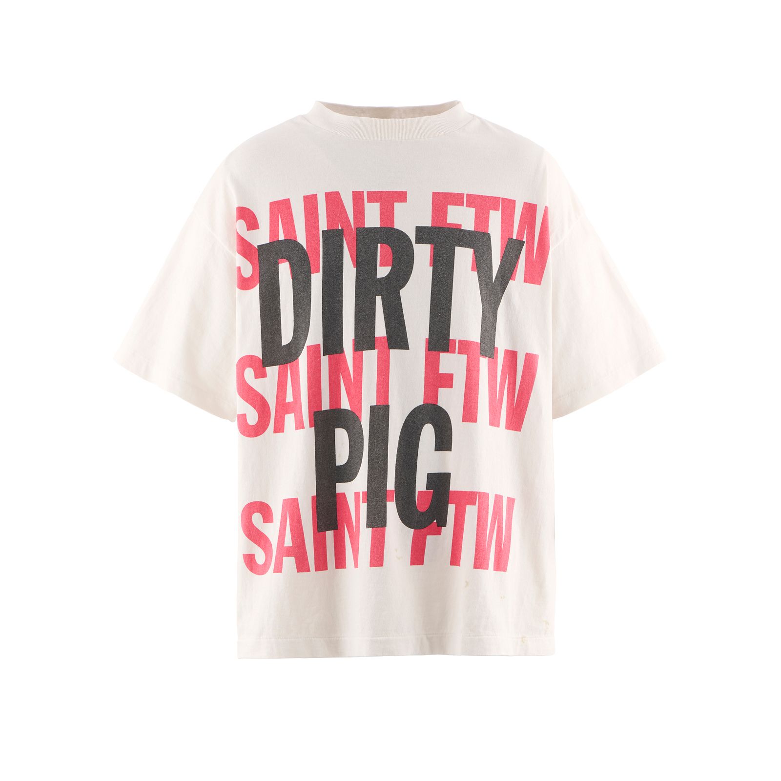 SAINT M×××××× - 【ラスト1点】SM-HR8-0000-021 / SS TEE / DIRTY PIG