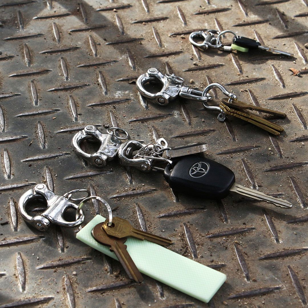 DETAIL INC. - 「SNAP SHACKLE SS」スナップシャックル キーリング