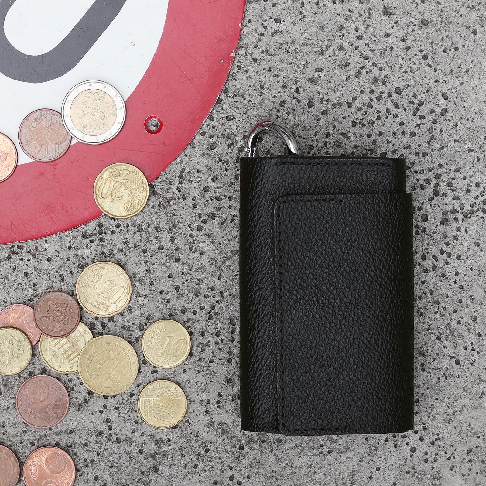 sugata - 「単純化」三つ折り財布 銀スリ | corne/コルネ