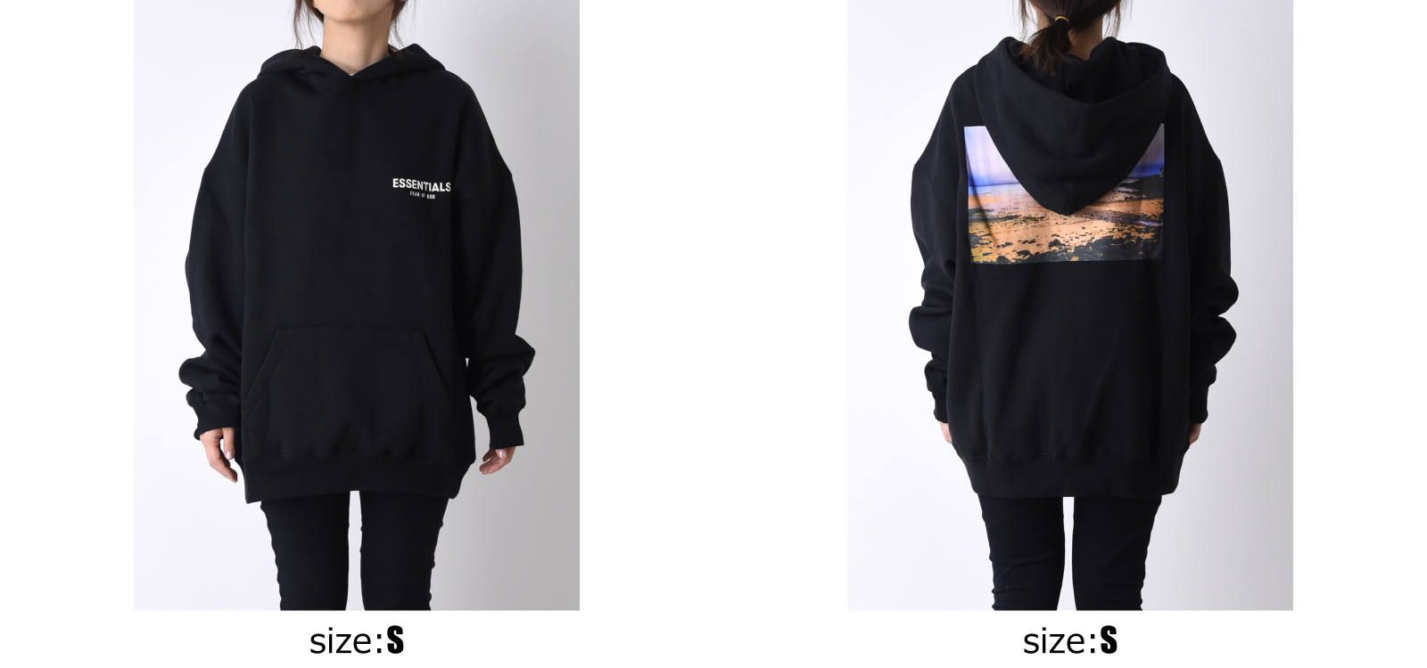 FOG ESSENTIALS】 人気モデルを男女別・サイズごとに着比べてみました