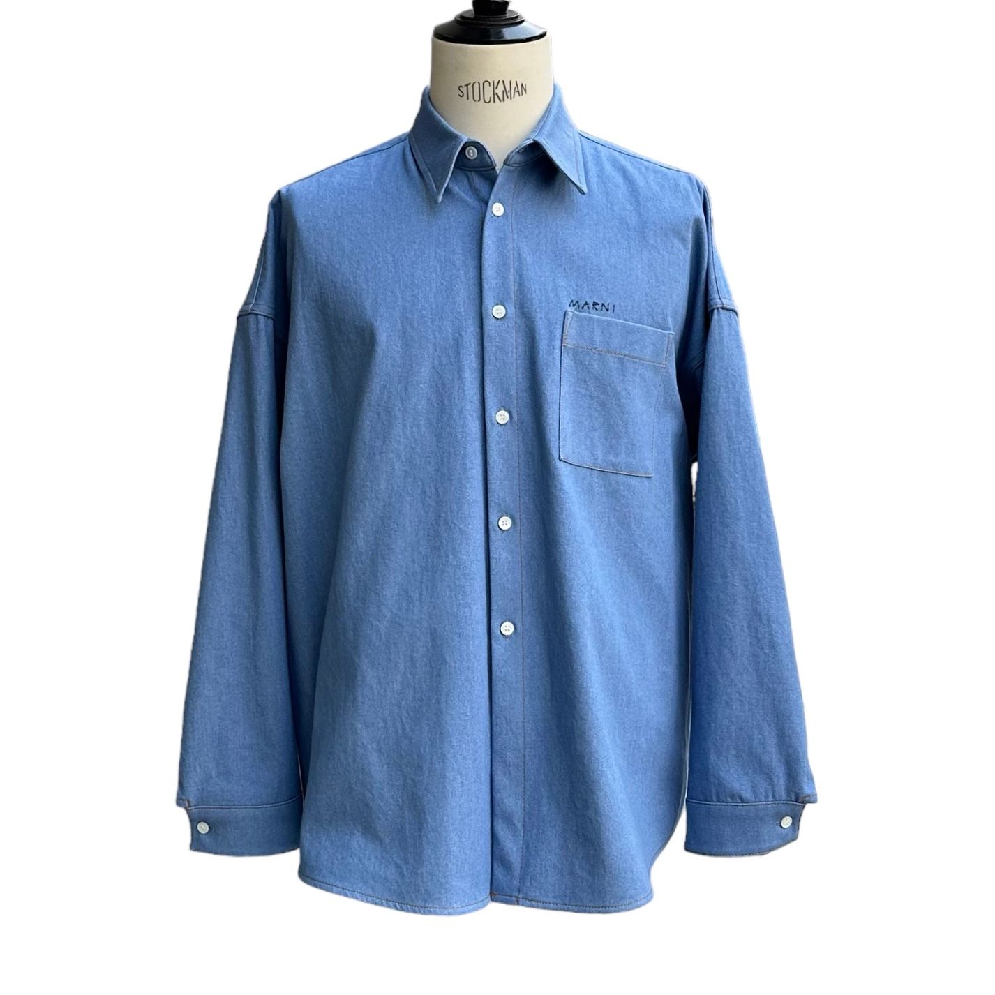 MARNI - マルニメンディング/サックスブルー/デニムシャツ/メンズ