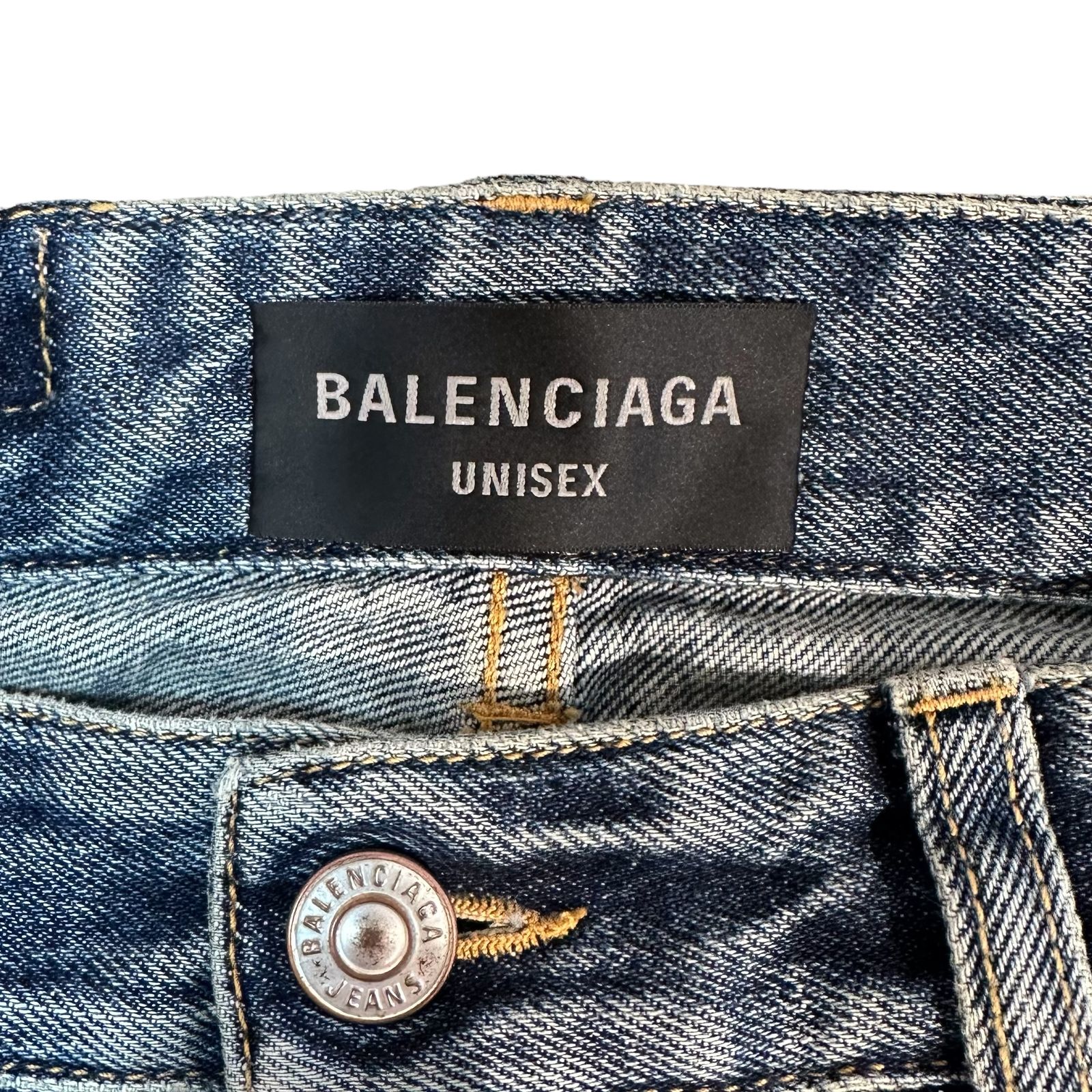 BALENCIAGA - ダメージ ジーンズ / デニム / ブルー / ウィメンズ