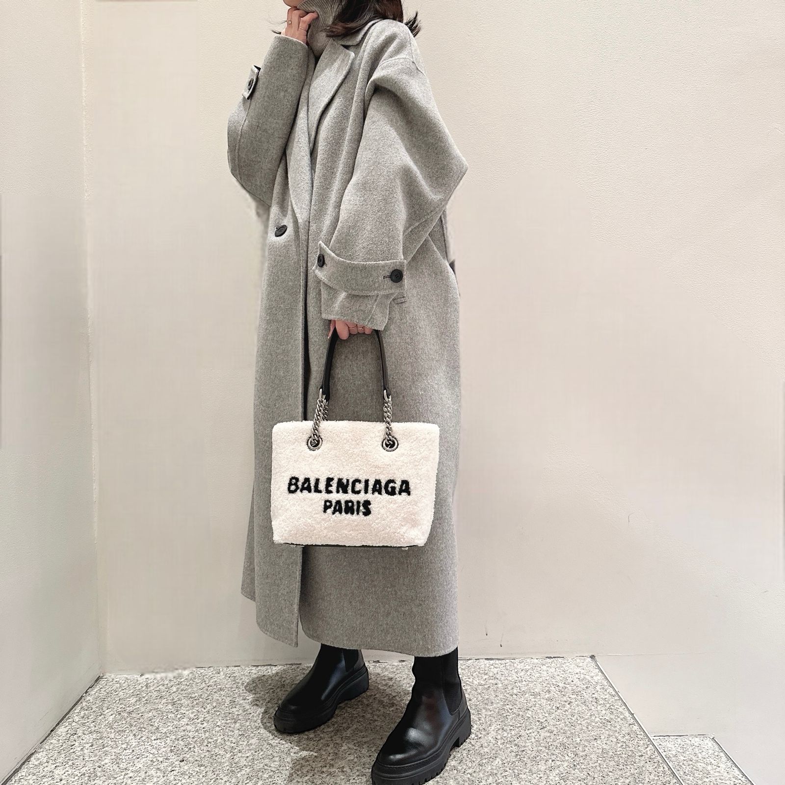 BALENCIAGA - DUTY FREE スモールトートバック / トートバッグ / オフ