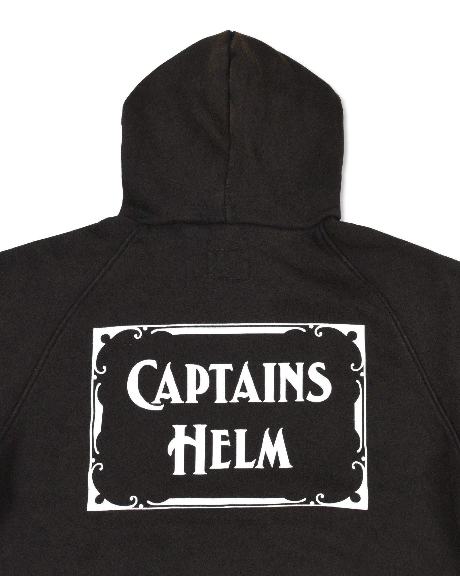 CAPTAINS HELM - VINTAGE LOGO HOODIE (VINTAGE BLACK) / ヴィンテージ