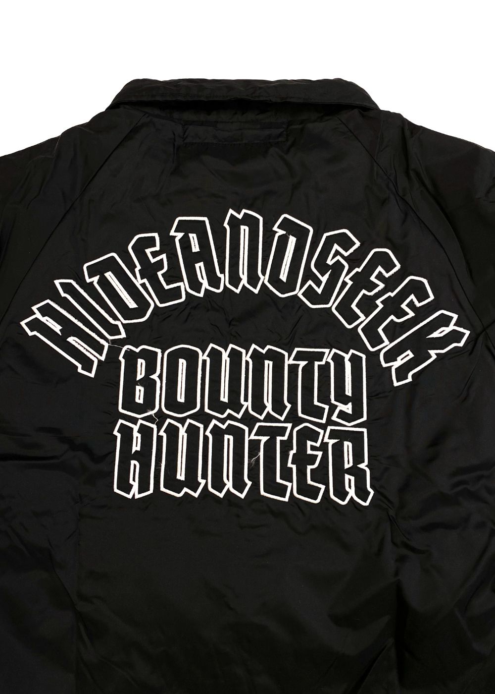 HIDE AND SEEK - HS×BH TEAM JACKET (BLACK) / バウンティーハンター