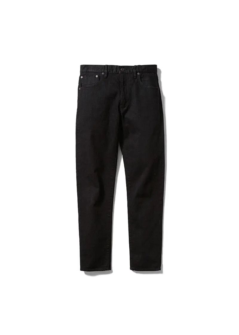 MINEDENIM - 2024AW OUTER 2 STYLE / Black Coating Denim Riders JKT