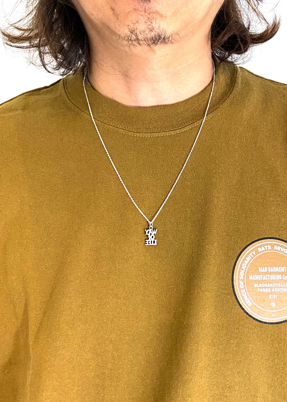 RATS - NECKLACE WAY OF LIFE SILVER (SILVER) / シルバー ネックレス