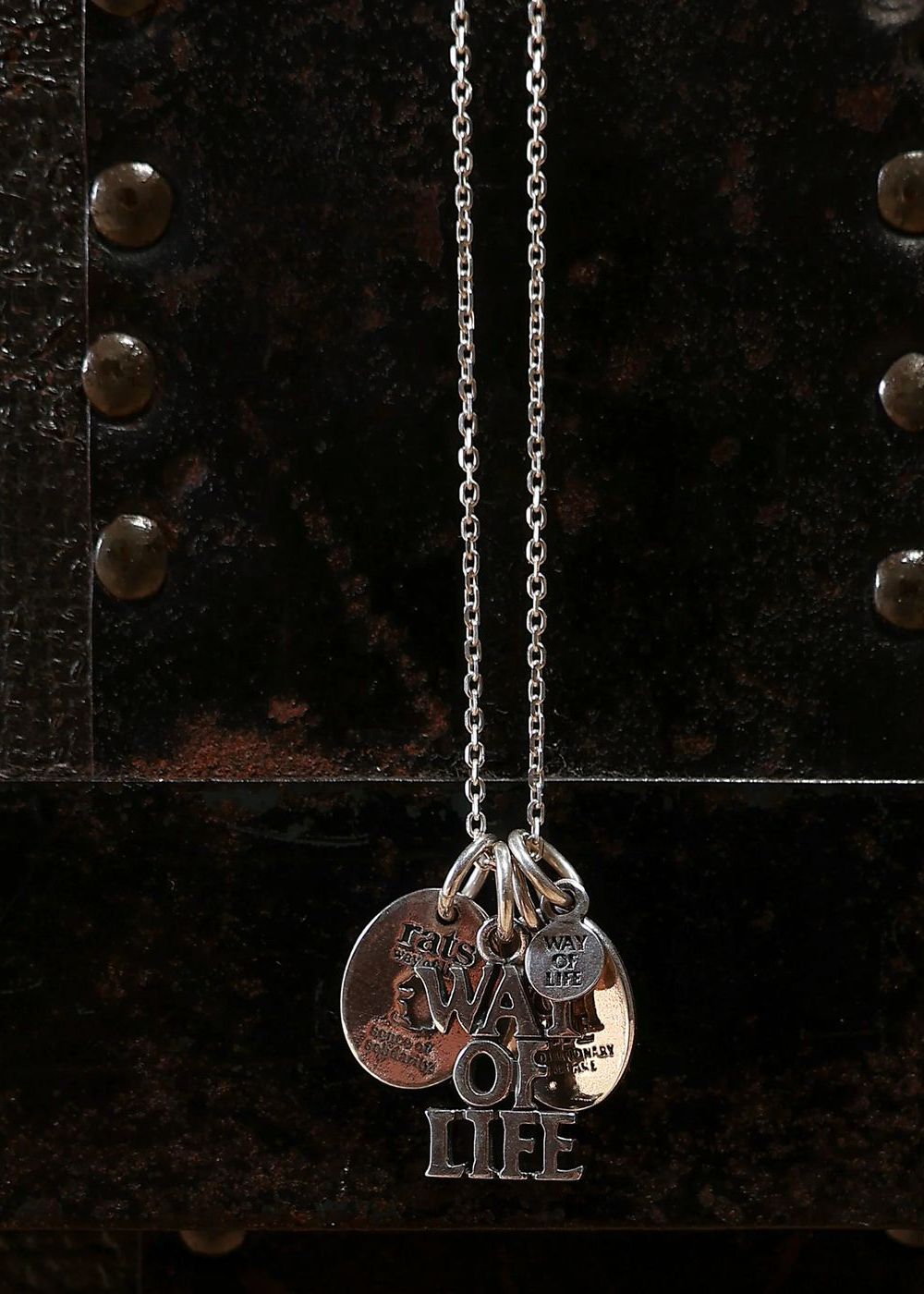 RATS - NECKLACE WAY OF LIFE SILVER (SILVER) / シルバー ネックレス