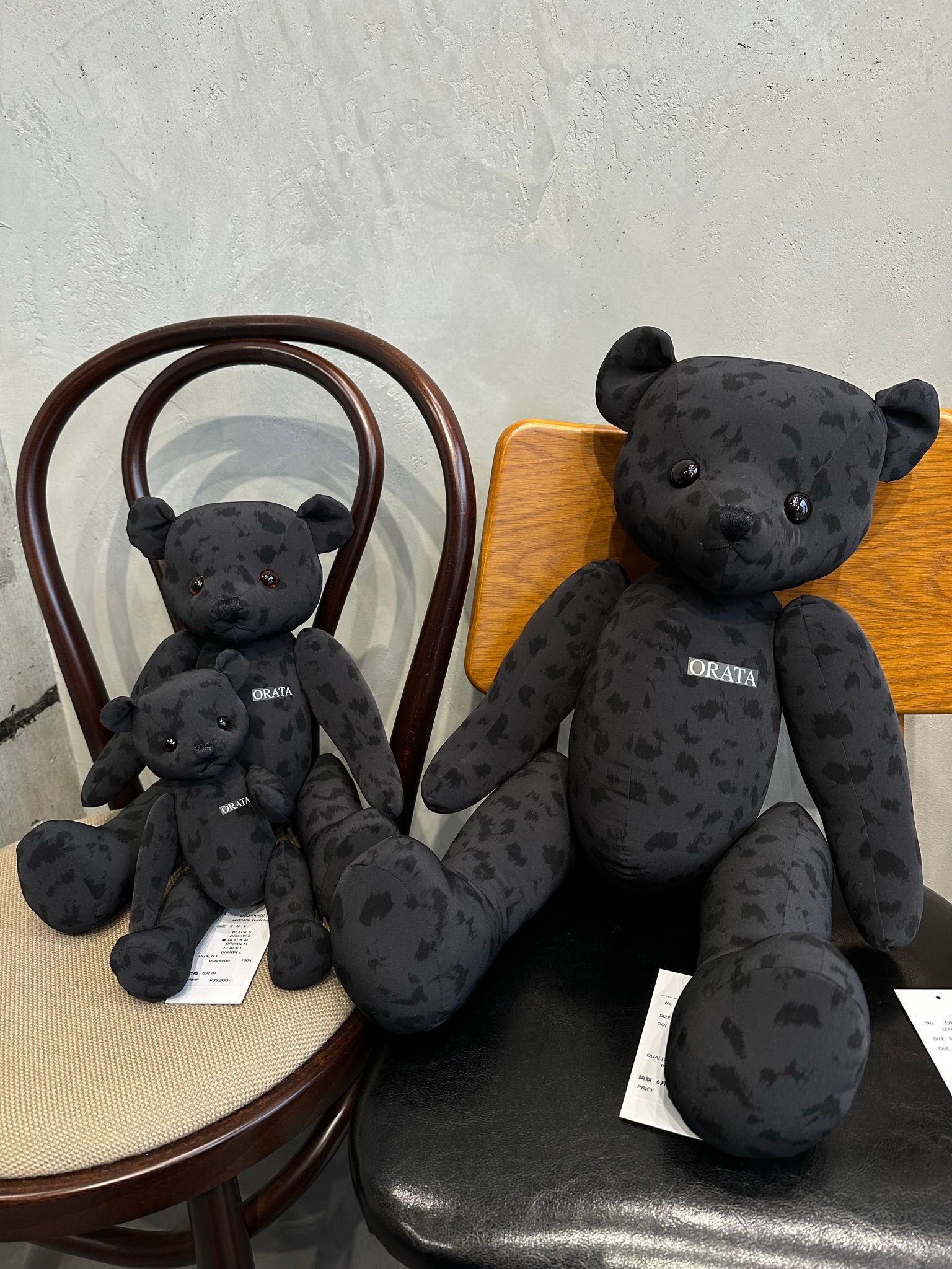 ORATA - LEOPARD TEDDY BEAR(Mサイズ) / OR2-A-001 / テディベア