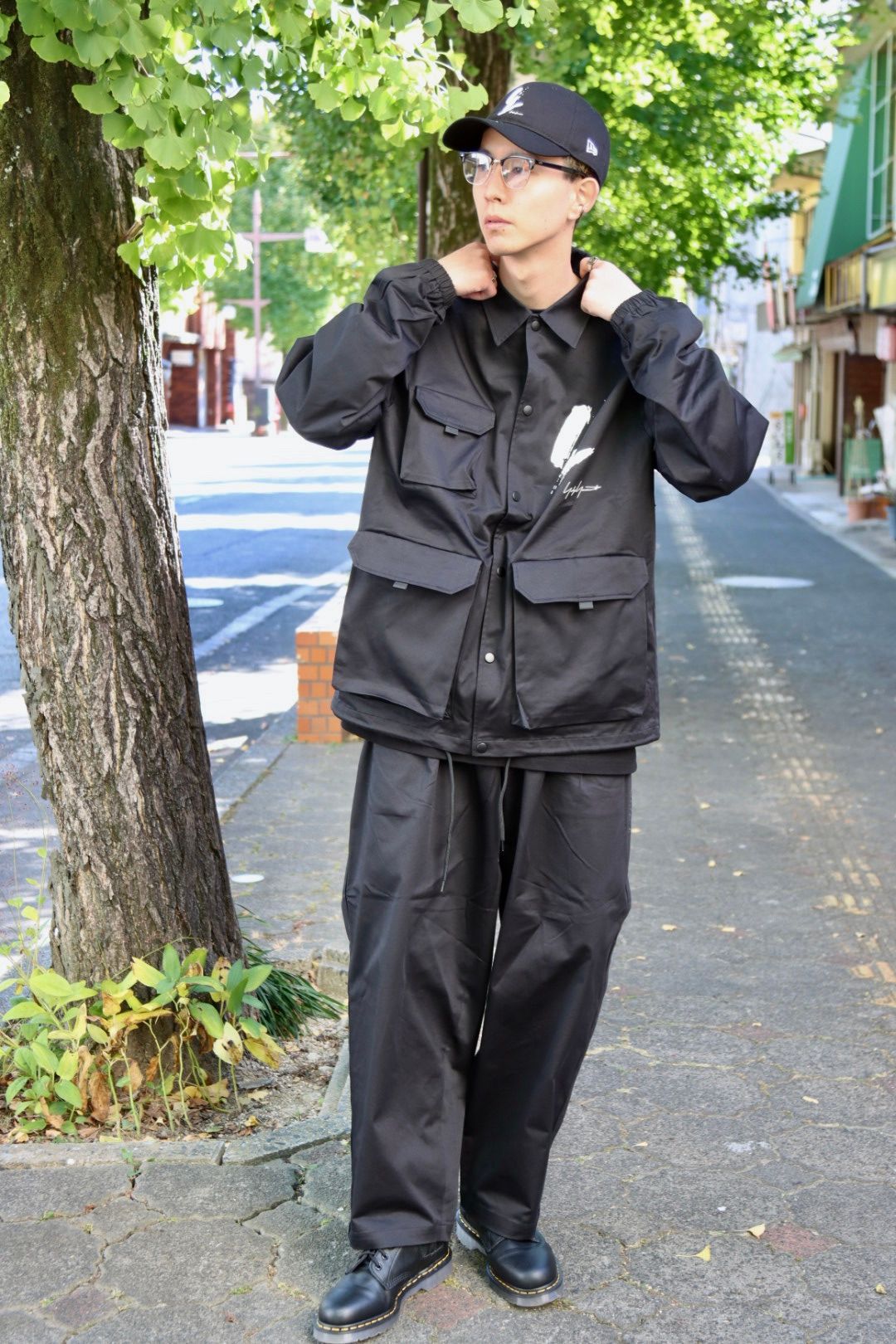 Yohji Yamamoto×NEWERA フィールドコーチジャケットスタイル | 3877 | MARK