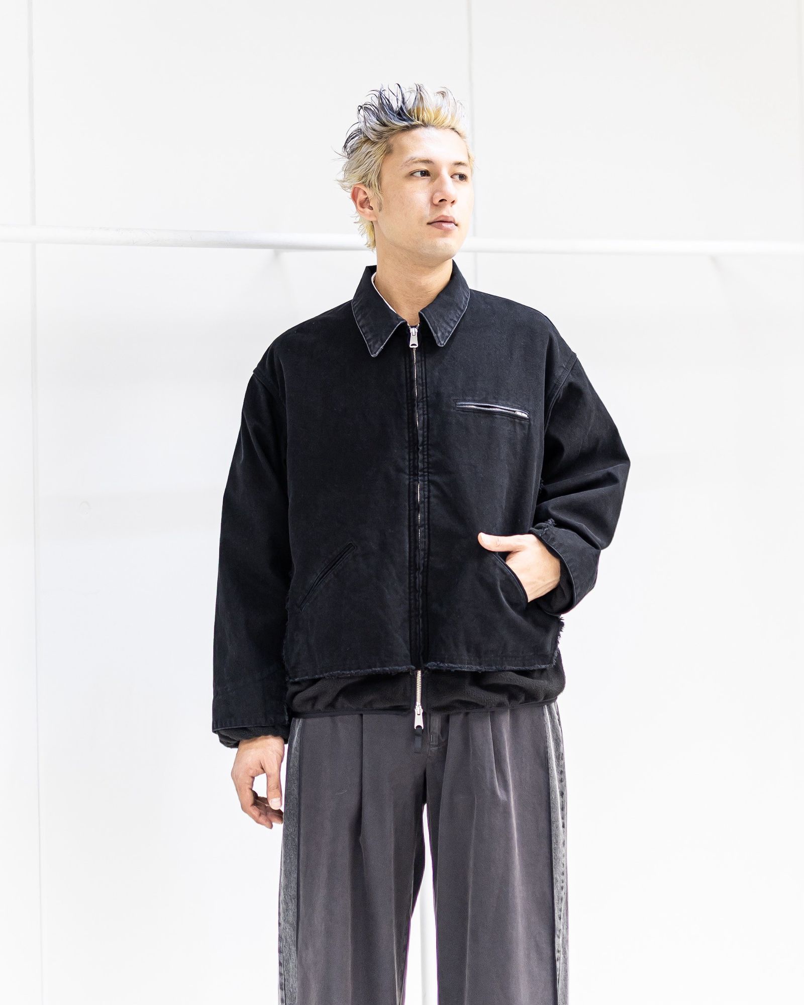 YOKE - YOKE SPRING SUMMER 2026 Connected Work Jacket(YK26SS01195B