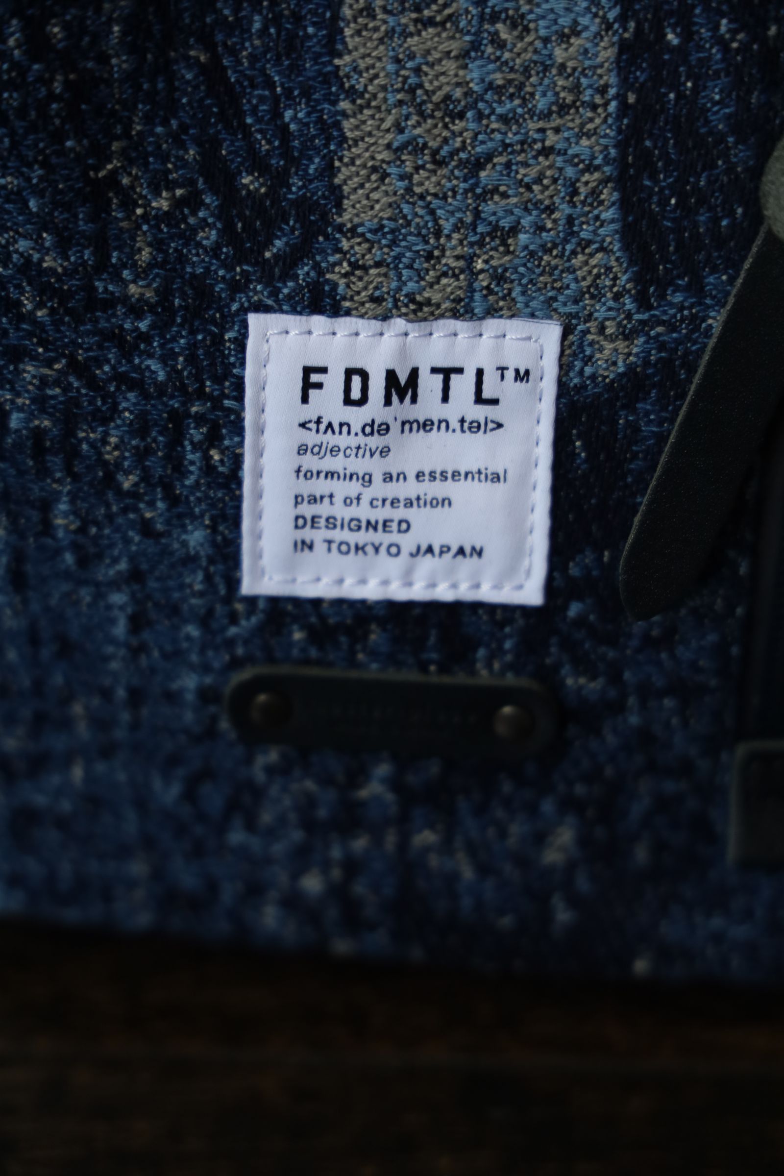 FDMTL - ファンダメンタル ドローストリング master-piece DRAWSTRING