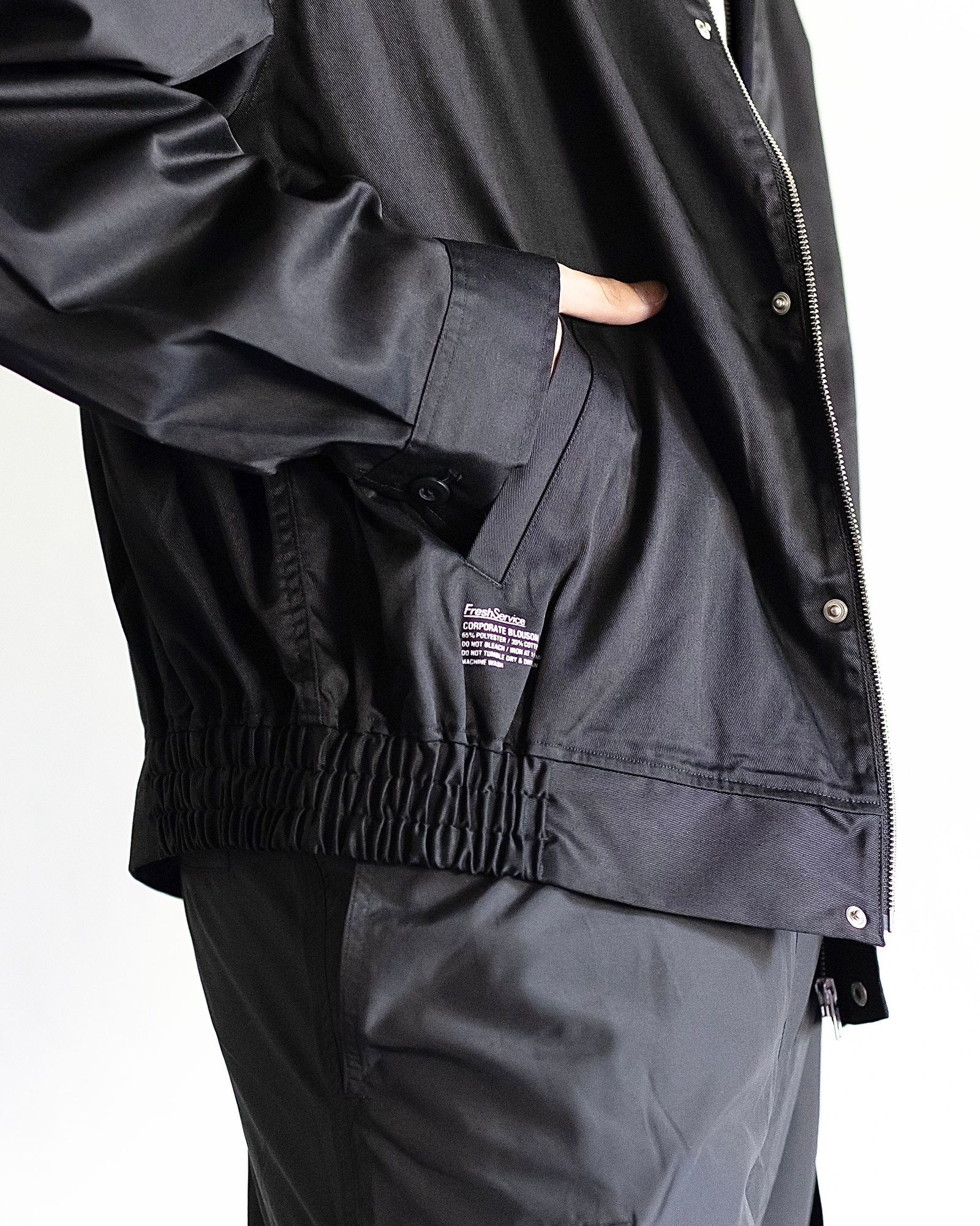 FreshService CORPORATE BLOUSON(BLACK)スタイル 8月24日(土)新作発売