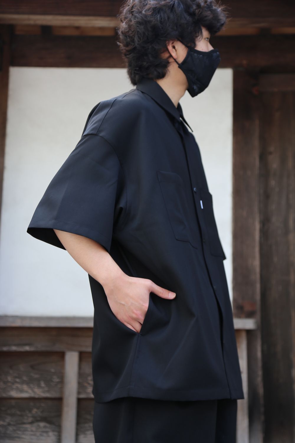 Yohji Yamamoto×NewEra MASK FACE COVERINGSマスクYohji Yamamoto