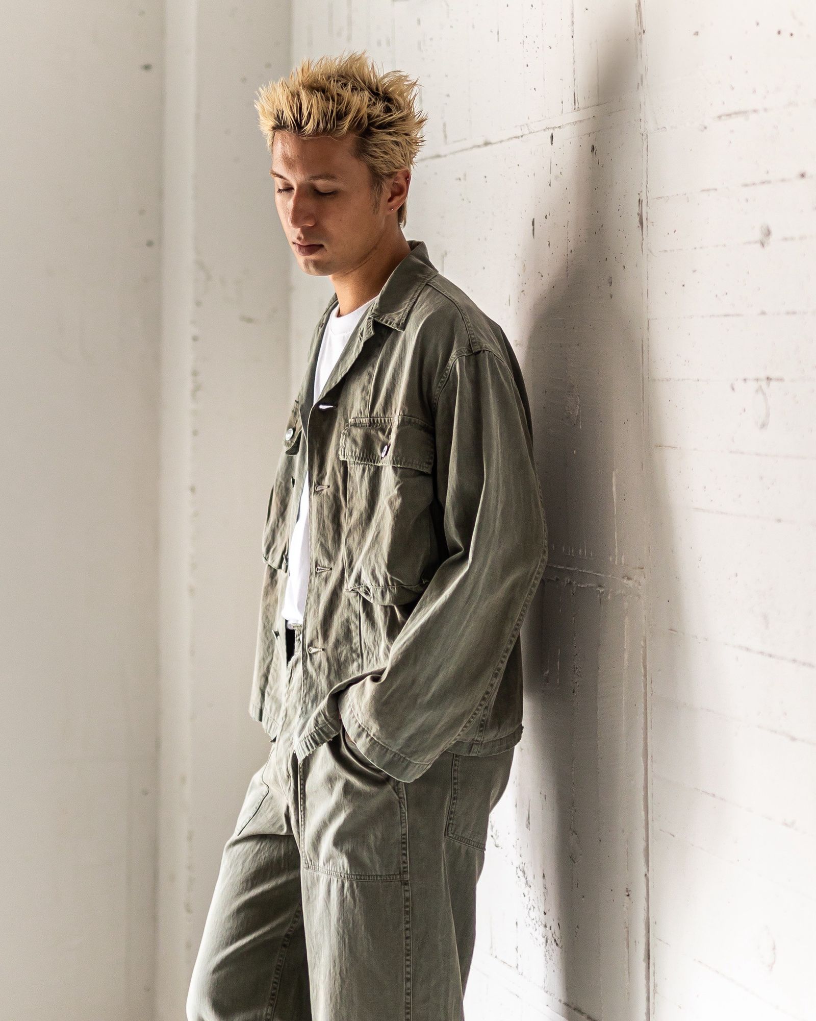 A.PRESSE Vintage WW2 US Army Utility Jacket スタイル ! | 6925 | MARK