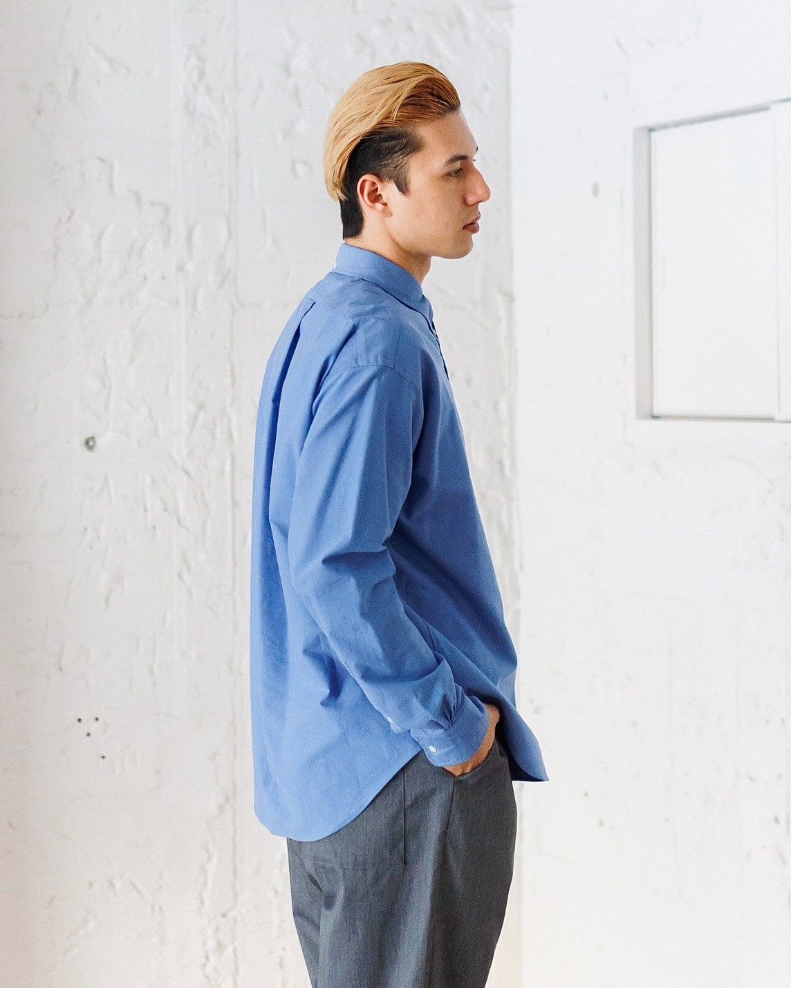 Graphpaper - グラフペーパー26SS Oxford L/S B.D Box Shirt (GM261