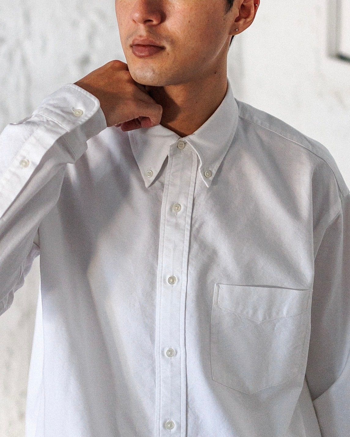 Graphpaper - グラフペーパー26SS Oxford L/S B.D Box Shirt (GM261