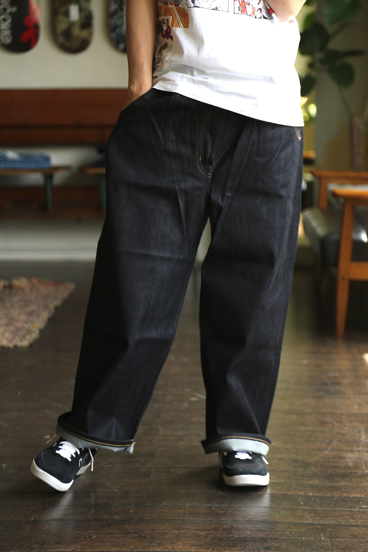 JUNYA WATANABE COMME des GARCONS MAN デニムパンツstyle.2021.5.4