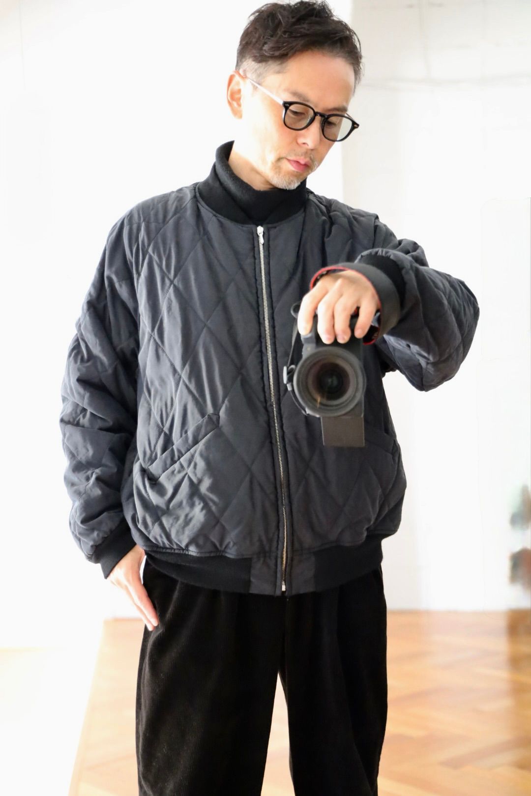 A.PRESSE Vintage US NAVY Souvenir Velour Jacketスタイル | 5879 | MARK