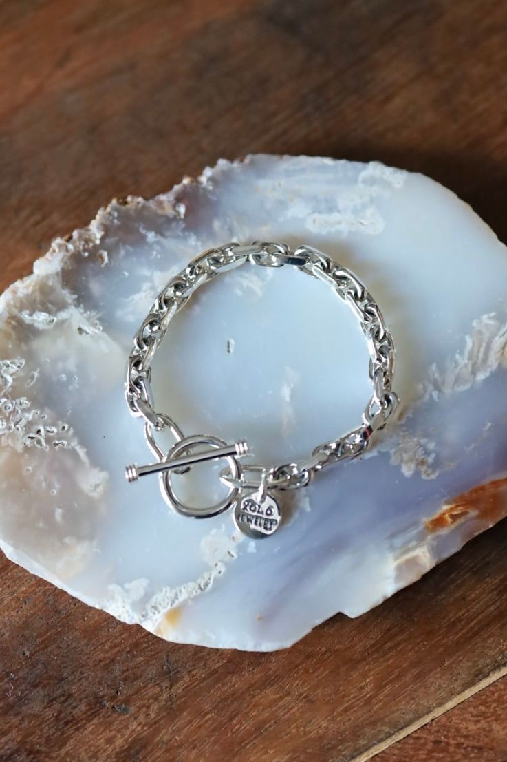 XOLO - XOLO JEWELRY ブレスレット / Oval Cut Link Bracelet -7mm