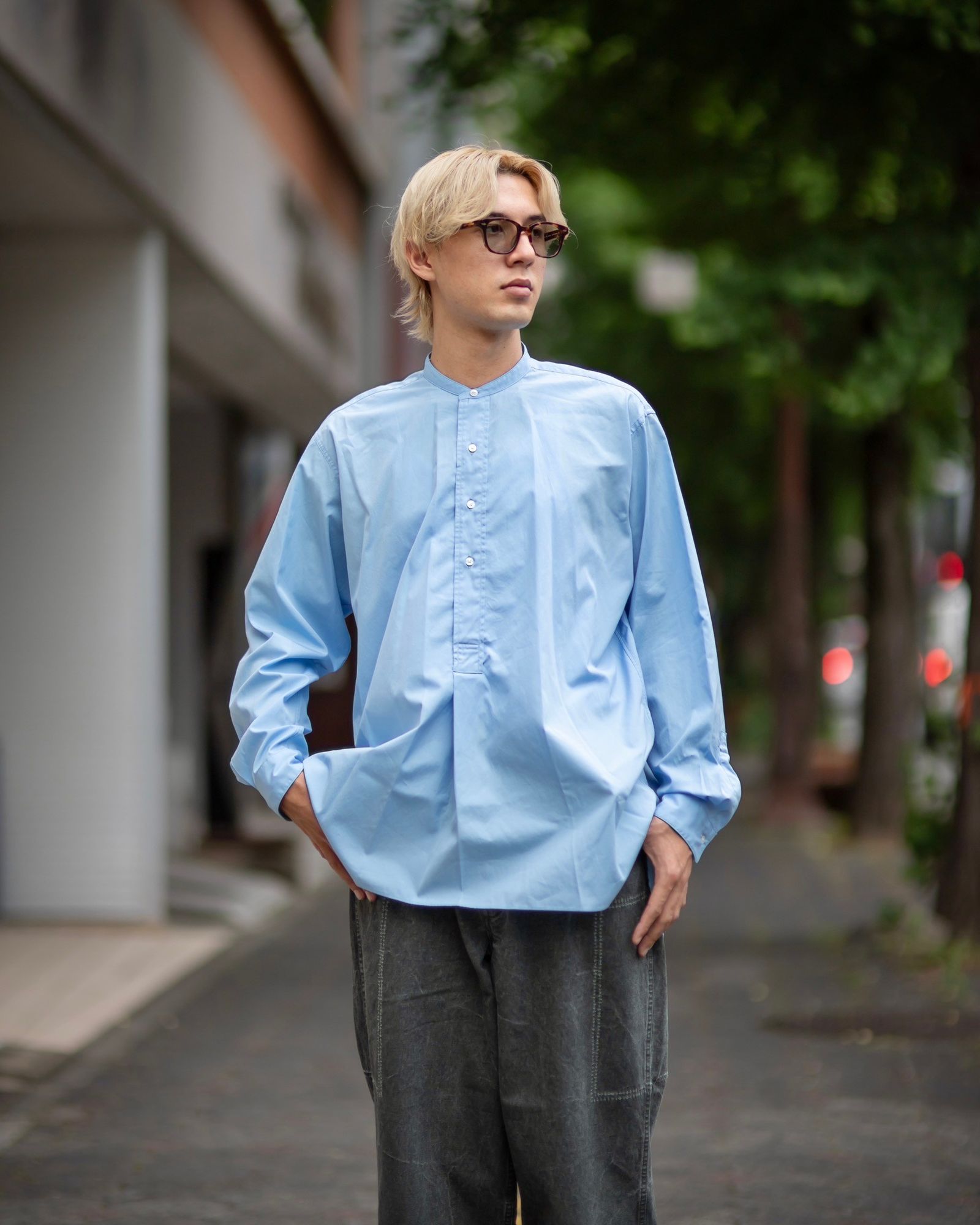 A.PRESSE - アプレッセ プルオーバーシャツPullover Shirt(24AAP-02