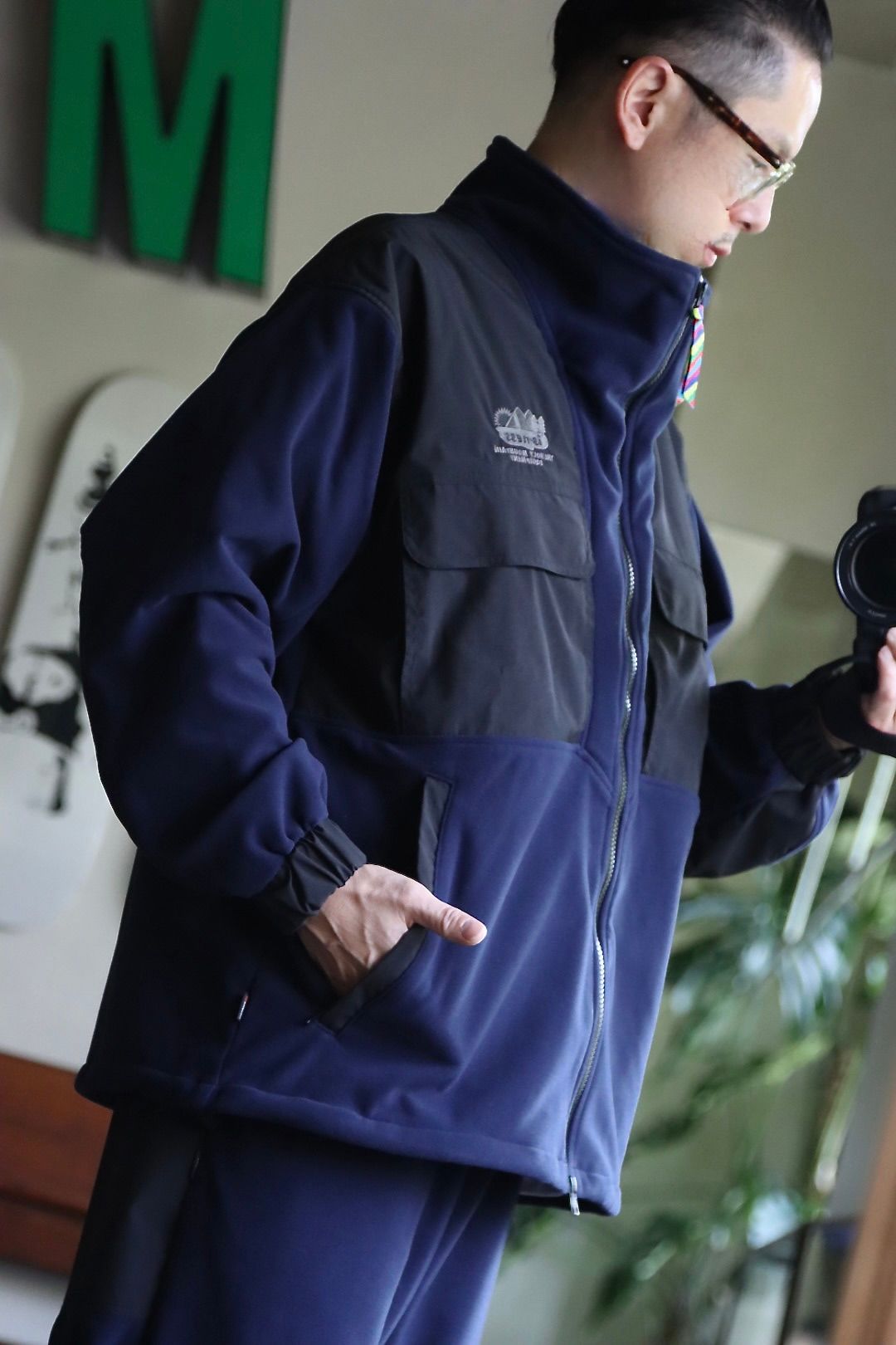 is-ness イズネス22AW THM FLEECEスタイル.2022.10.23. | 2879 | MARK