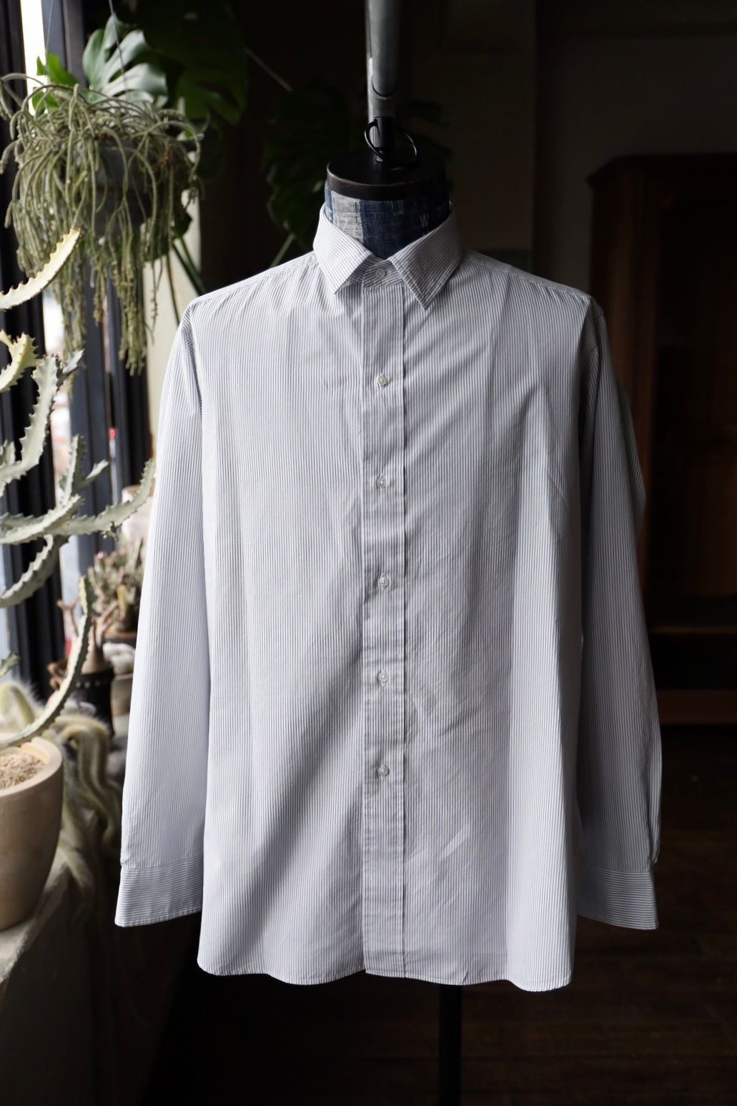 A.PRESSE - アプレッセ 25SS Regular Collar Shirt(25SAP-02-09H
