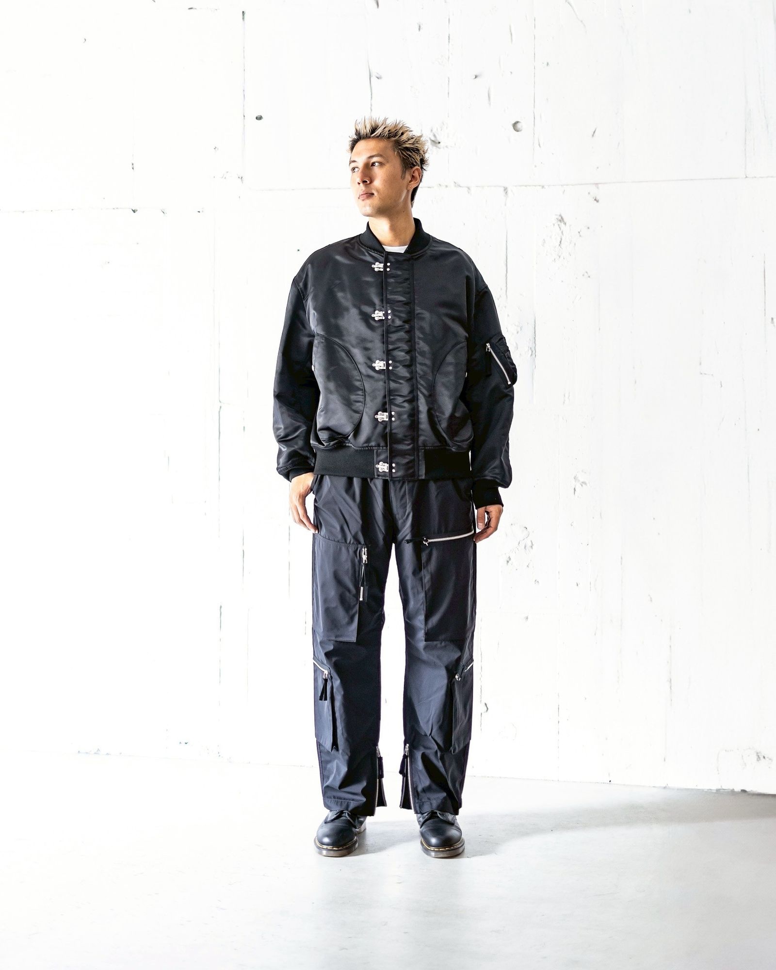 COMME des GARCONS HOMME 綿ナイロンダブルツイルブルゾン 8月9日(土