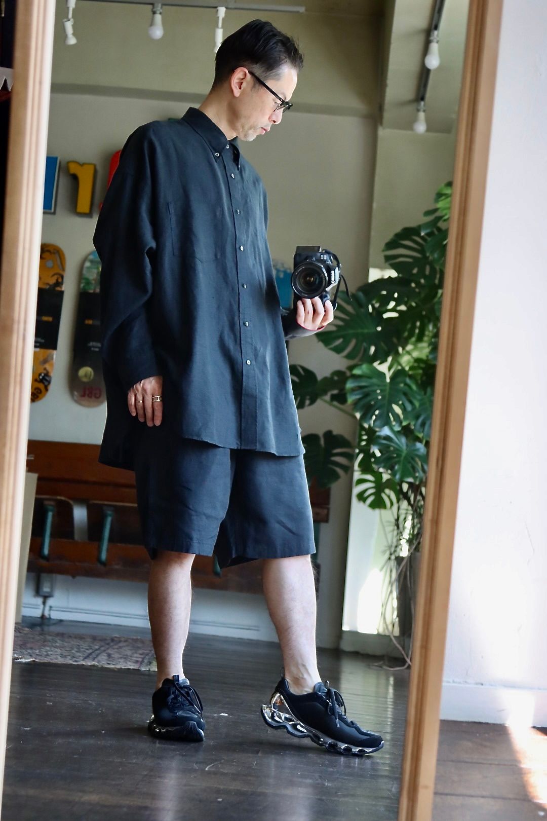 Graphpaper 22SS リネンセットアップスタイル.2022.5.17. | 2431 | MARK