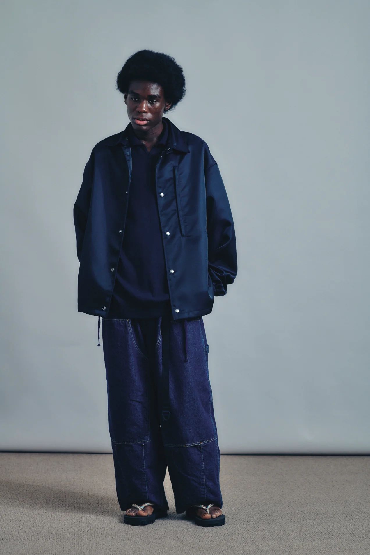 is-ness - イズネス 26SS コーチジャケット Coach Jacket