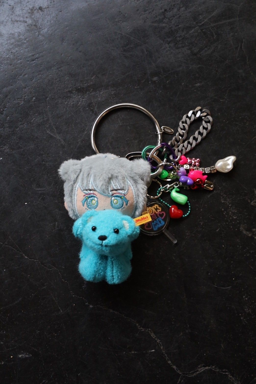 doublet - doublet 25SS “OSHI-NUI” KEY CHAIN(25SS74AC32)NIKIBI☆1月
