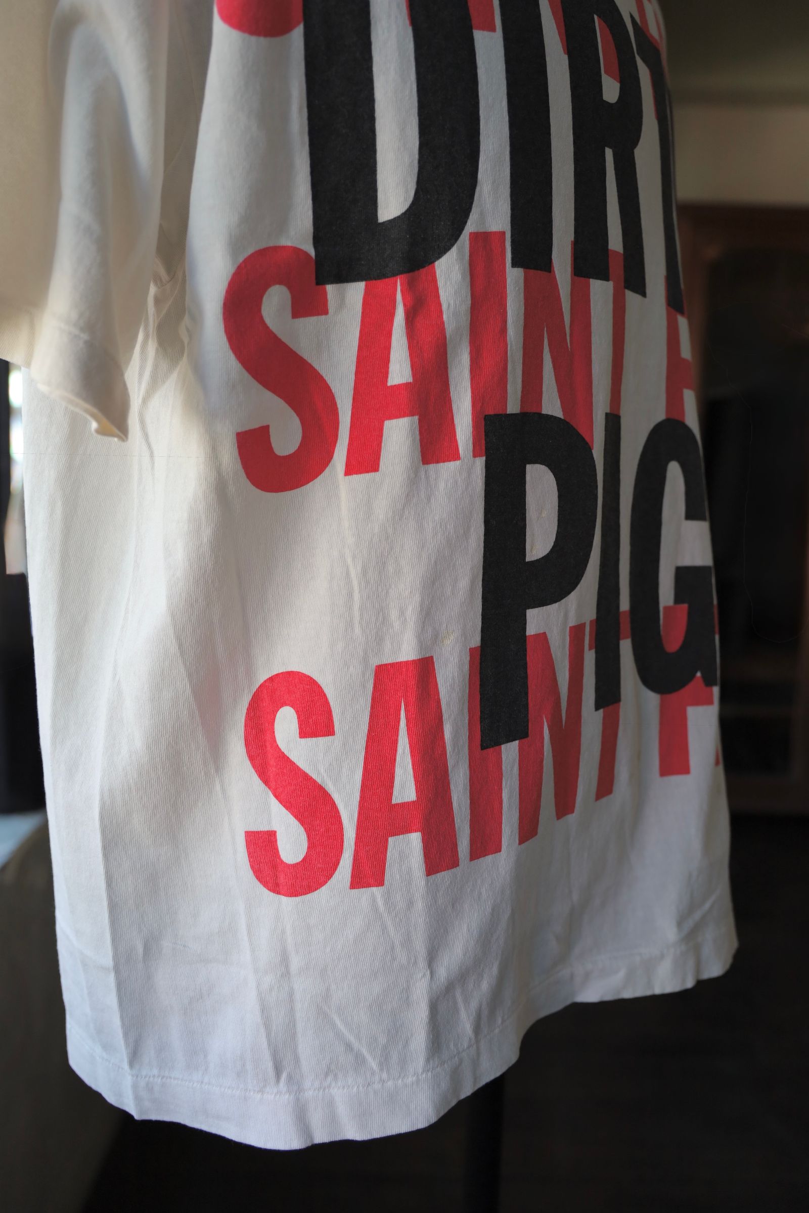 SAINT M×××××× - セントマイケル Tシャツ DIRTY PIG SS TEE(SM-HR8
