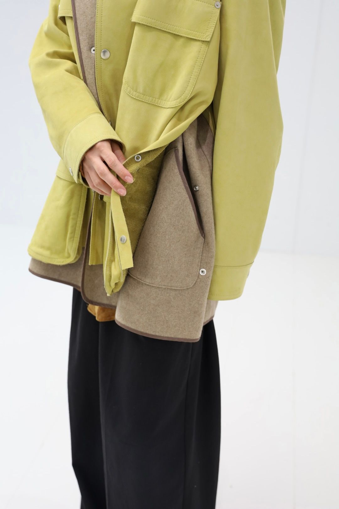 YOKE - ヨーク 25FW カバーオールNuback Leather Coverall Jacket