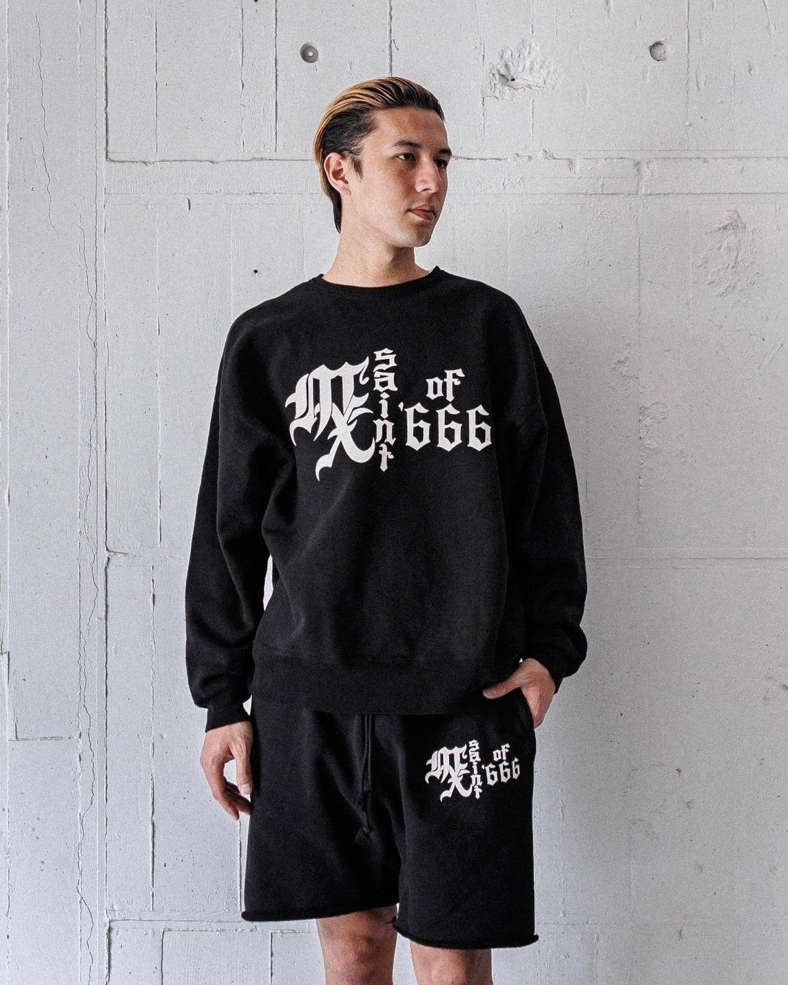 SAINT M×××××× - セントマイケル25SS MX666 CRW-N SWEAT(SM-HR8-0000