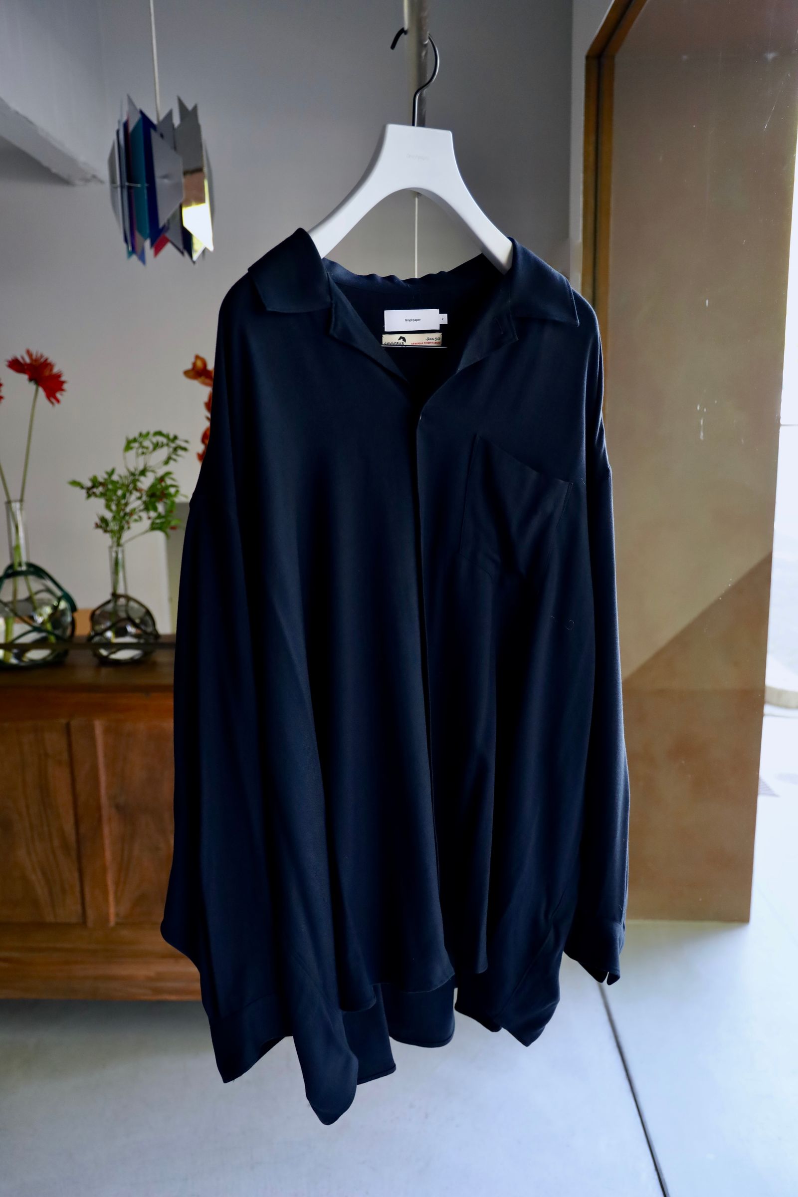 Graphpaper - グラフペーパー SIDOGRAS Twill Viscose Oversized